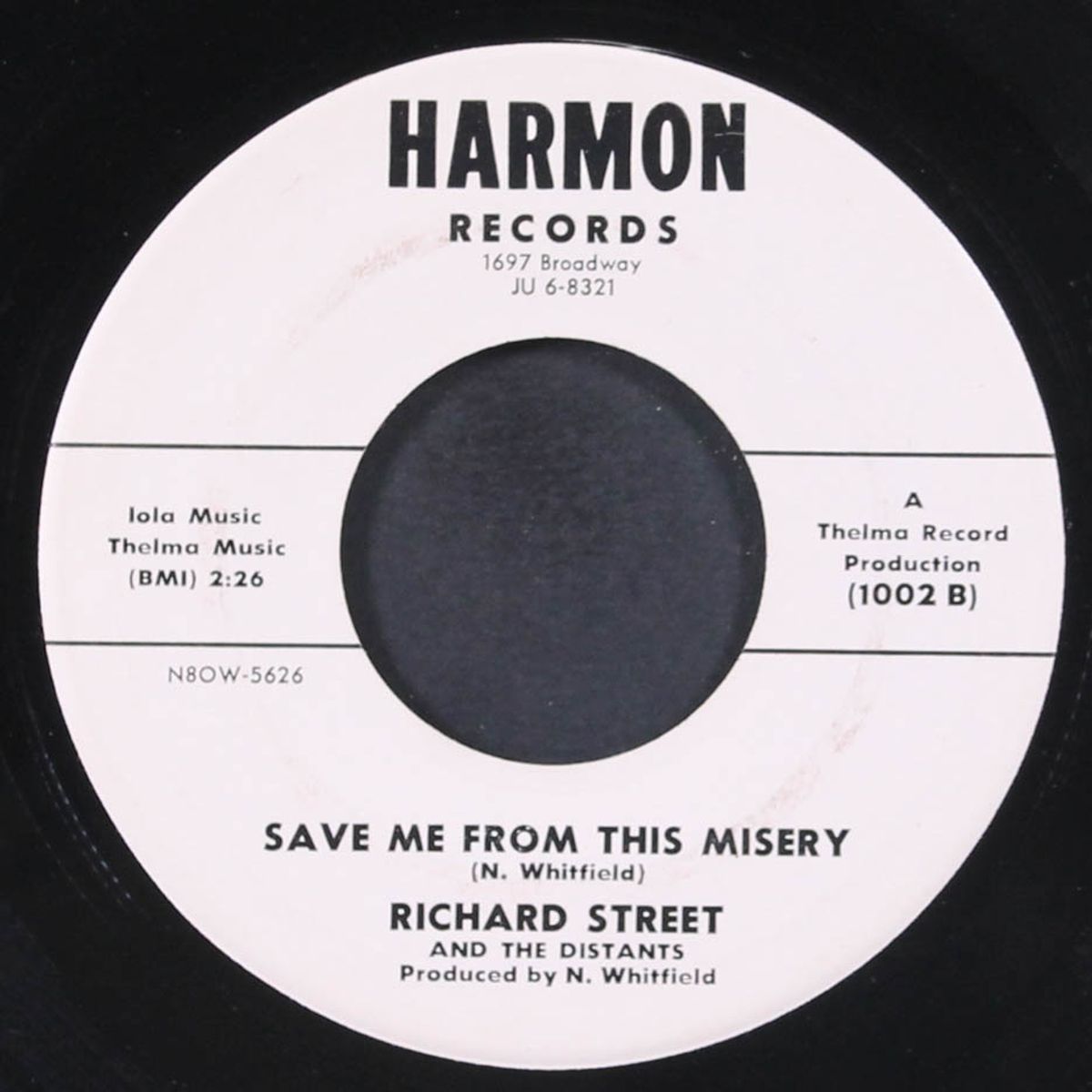 answer me by RICHARD STREET & DISTANTS
