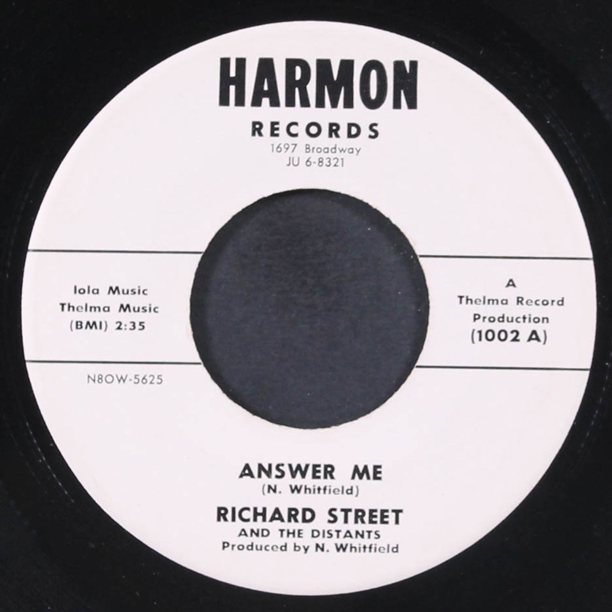 answer me by RICHARD STREET & DISTANTS