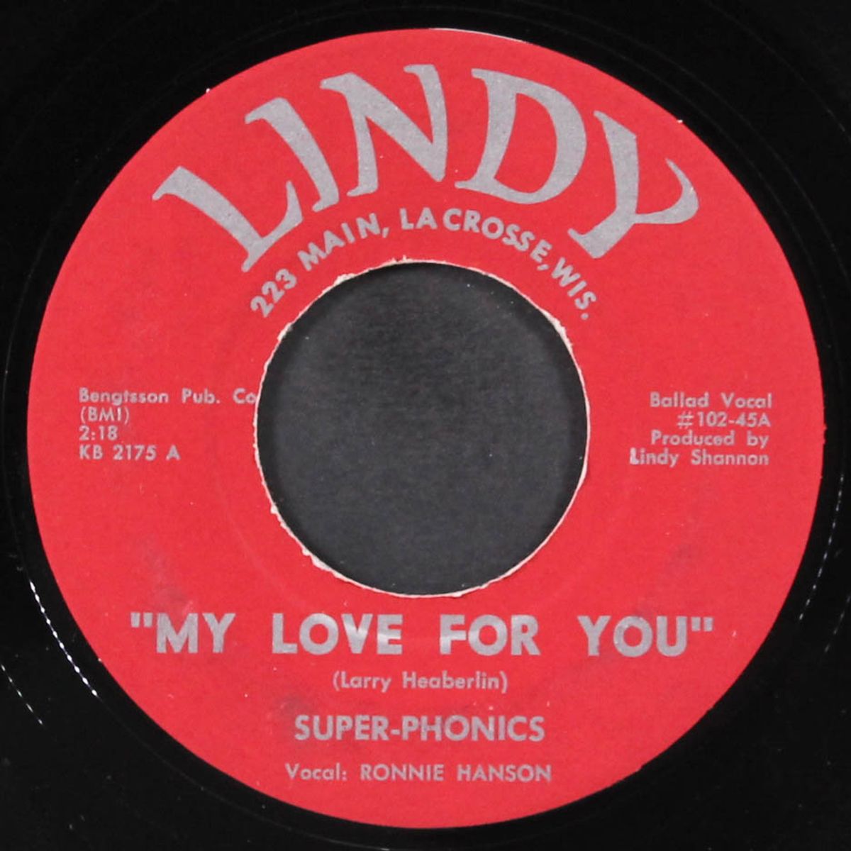 teen-age partner / my love for you by SUPER-PHONICS