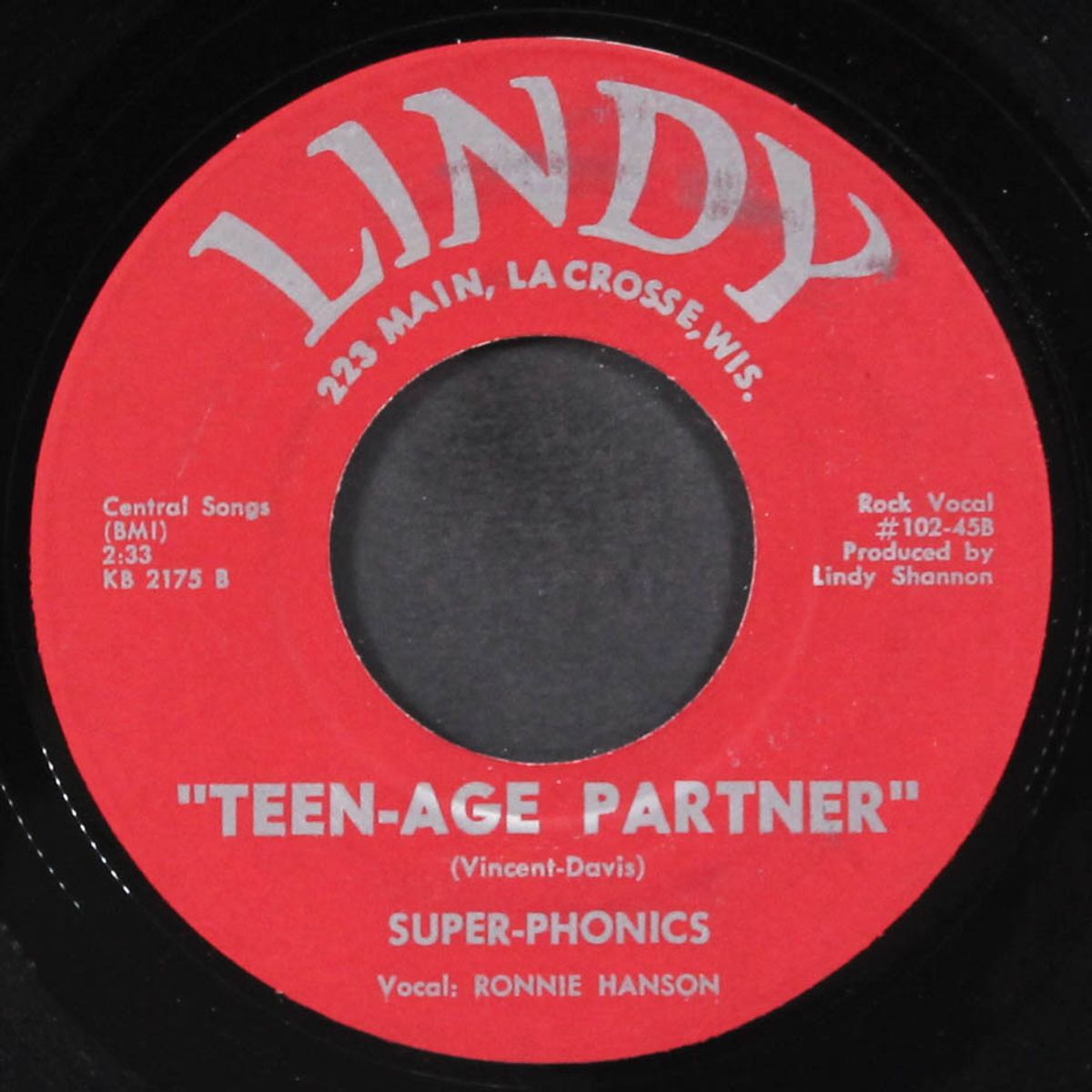teen-age partner / my love for you by SUPER-PHONICS