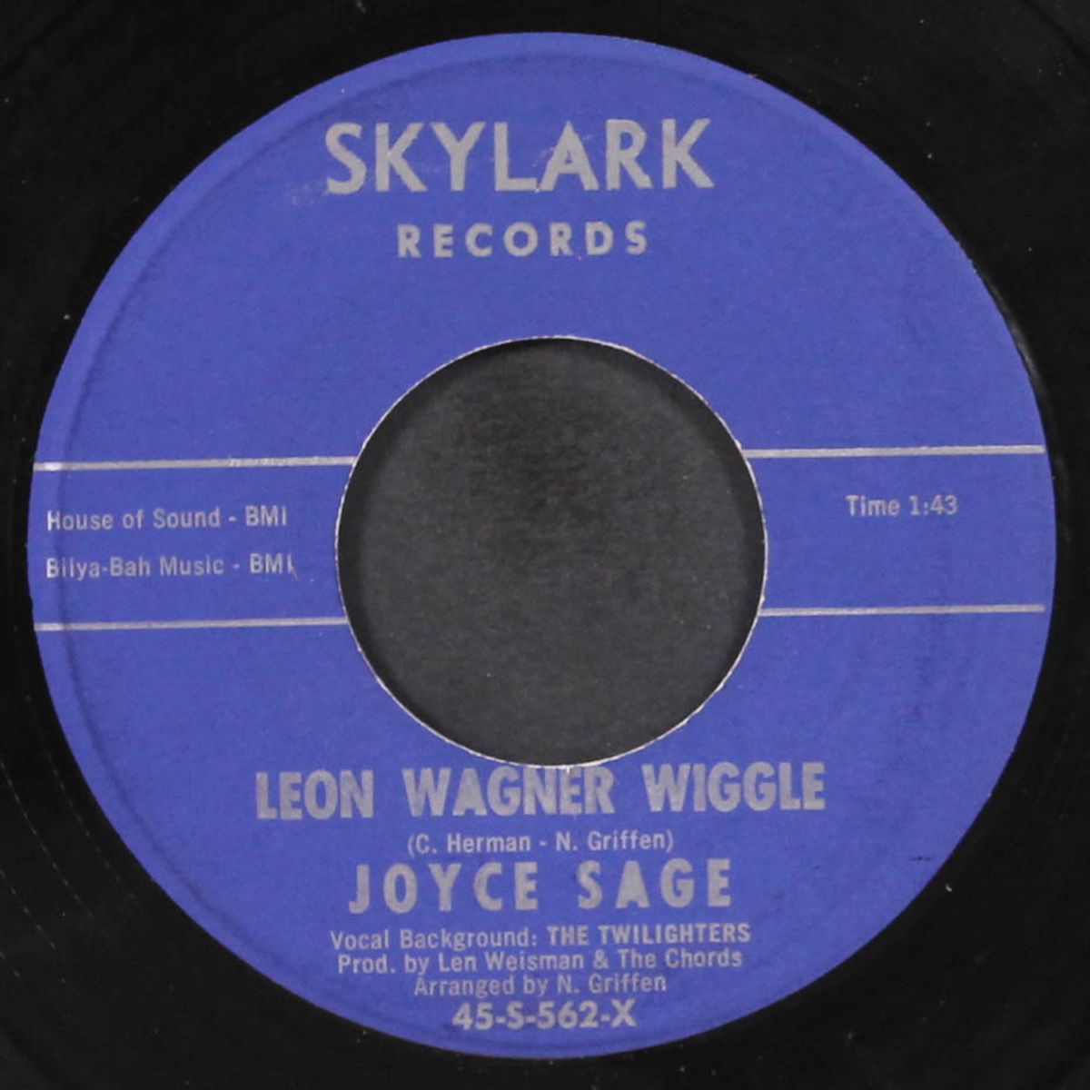 the wiggle wiggle / leon wagner wiggle by WENDY COLE & TWILIGHTERS