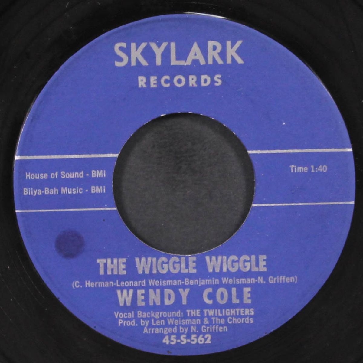 the wiggle wiggle / leon wagner wiggle by WENDY COLE & TWILIGHTERS