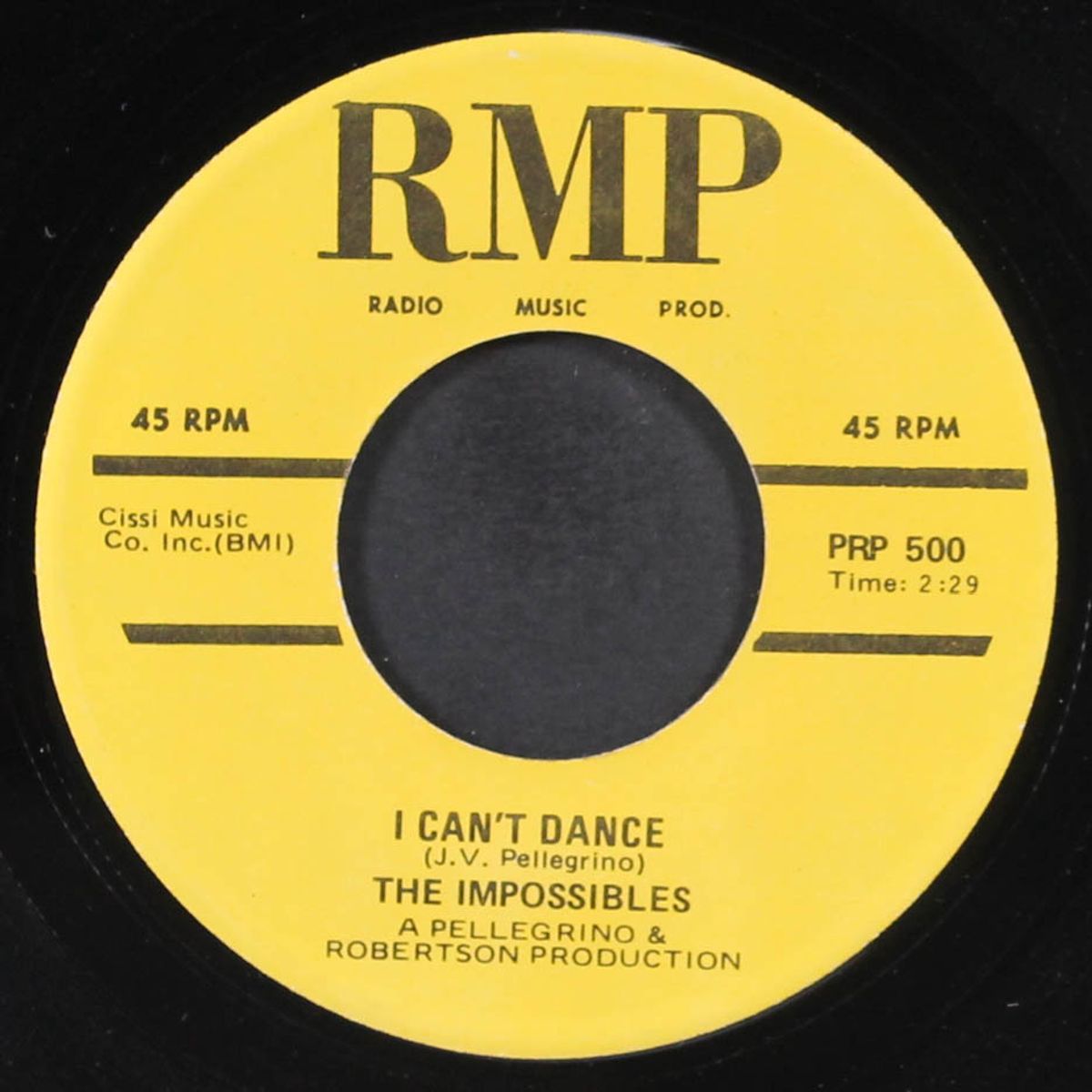 everywhere i go / i can't dance by IMPOSSIBLES
