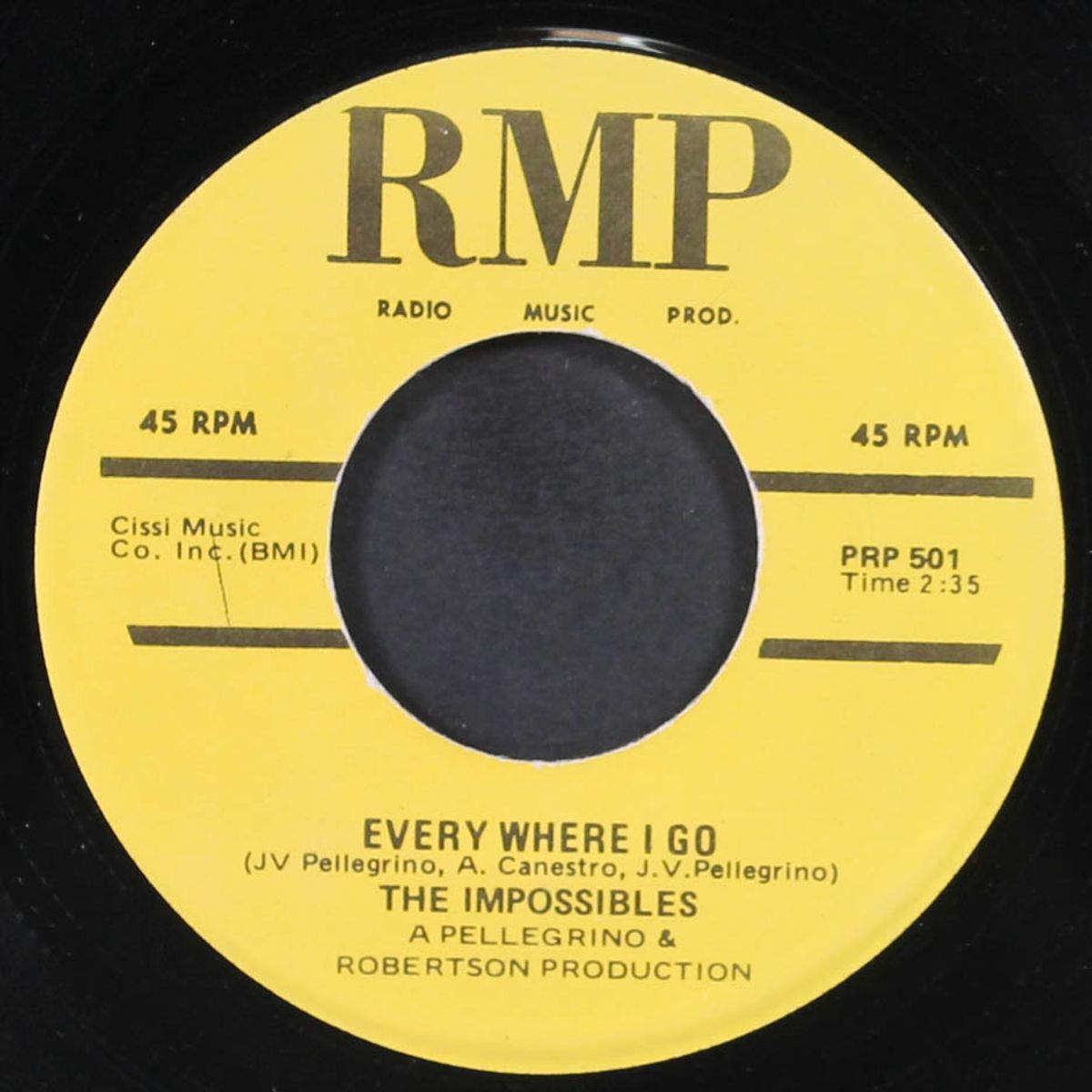 everywhere i go / i can't dance by IMPOSSIBLES