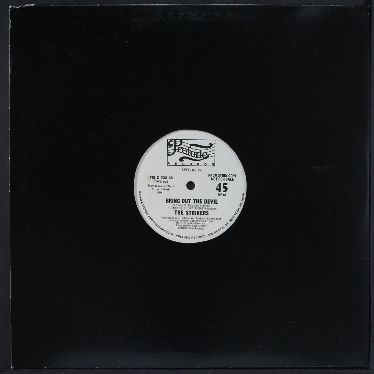 strike it up / bring out the devil by STRIKERS