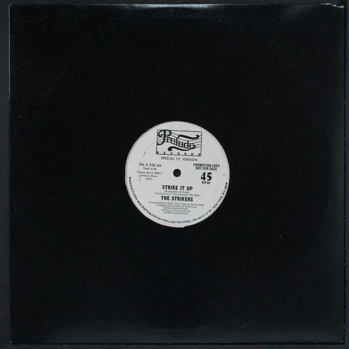 strike it up / bring out the devil by STRIKERS