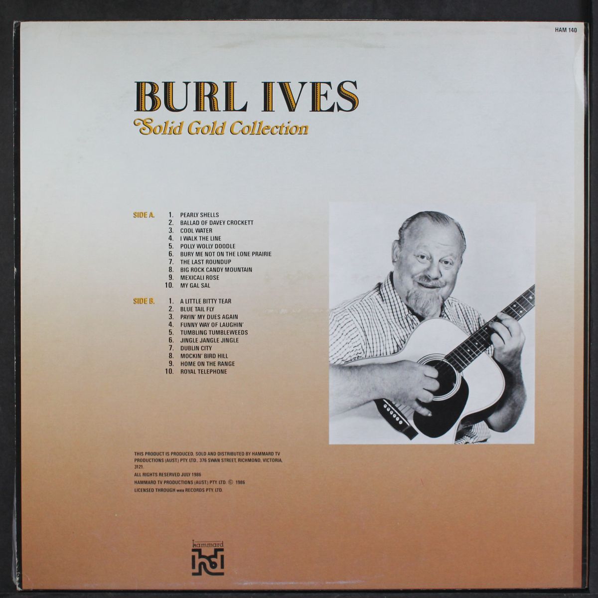 solid gold collection by BURL IVES