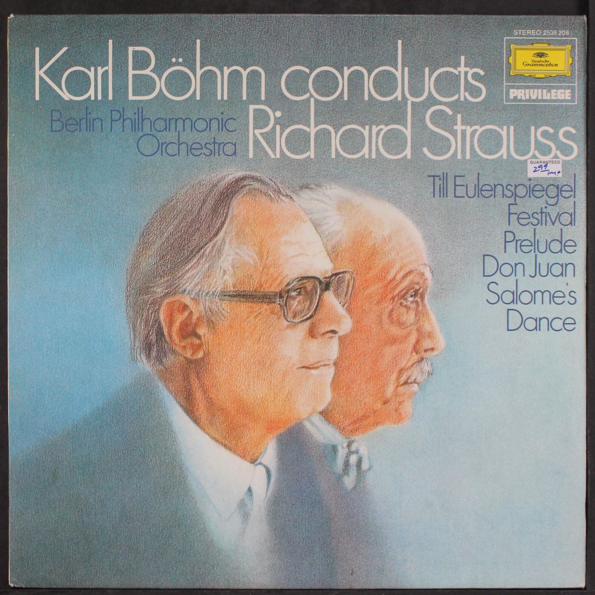 conducts richard strauss by KARL BOHM