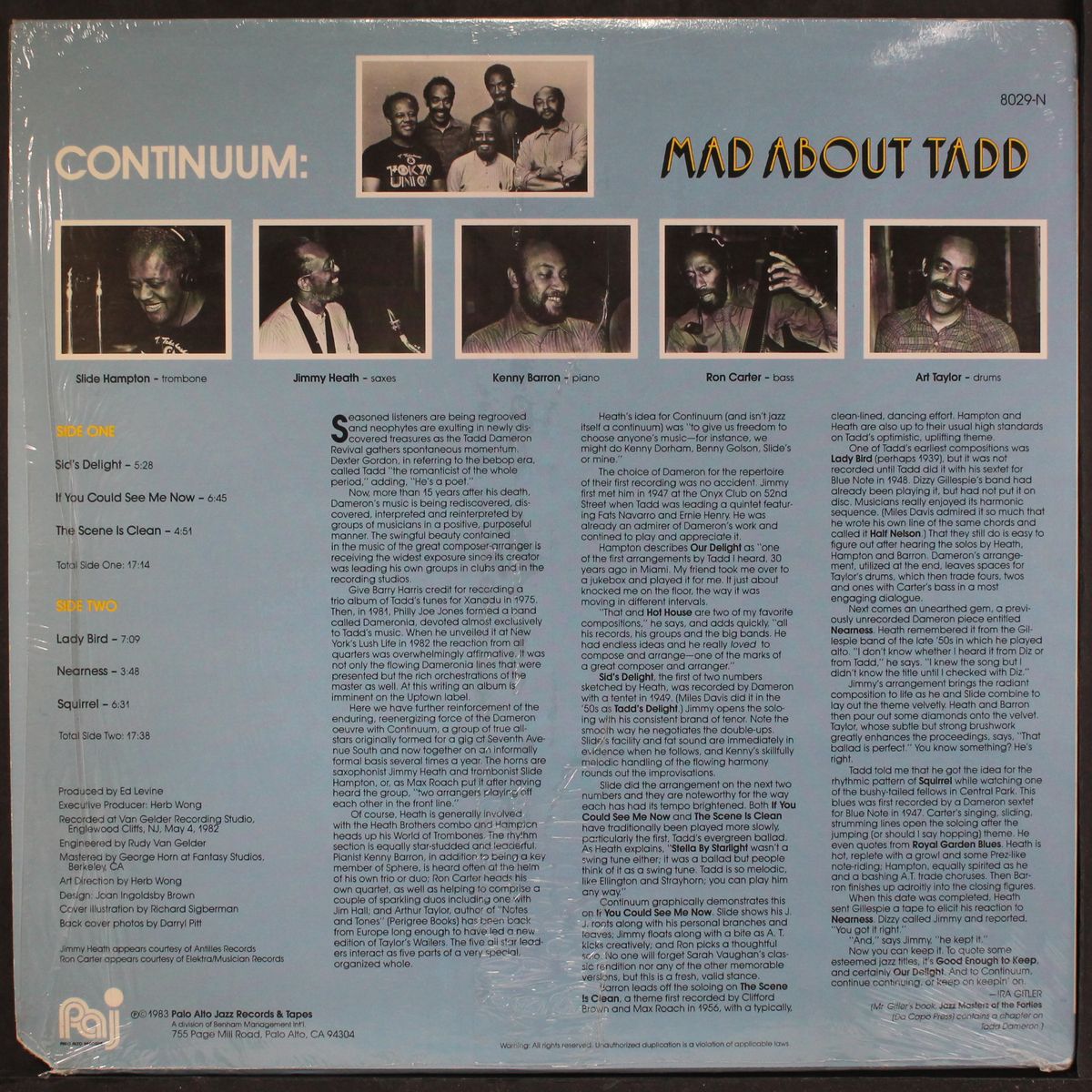 mad about tadd: the compositions of tadd demeron by CONTINUUM