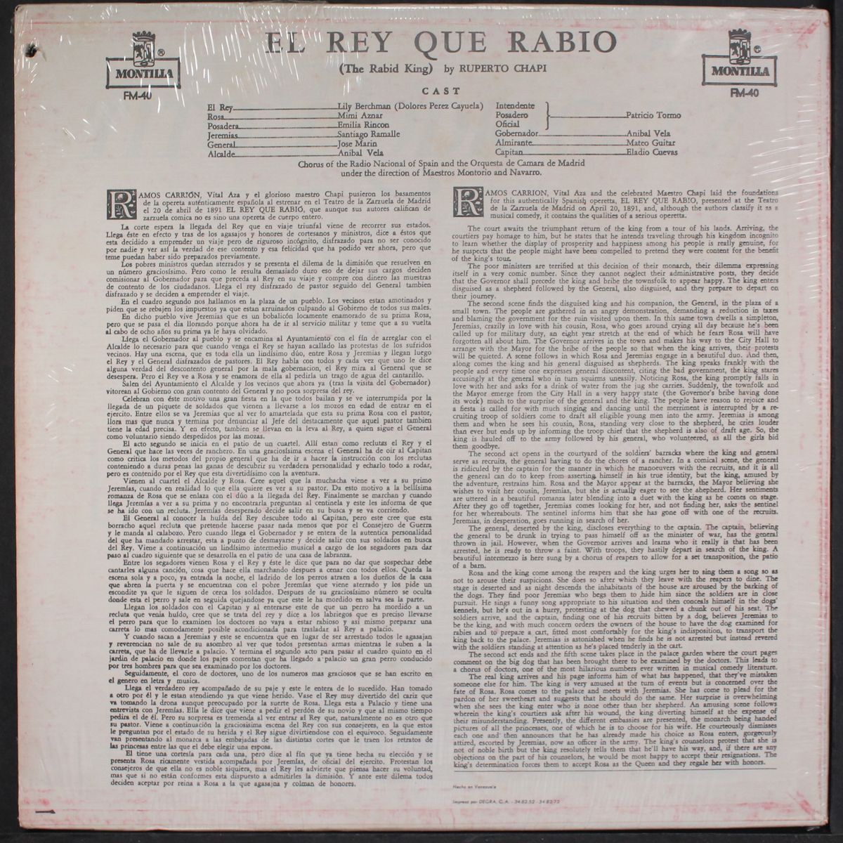 el rey que rabio by RUPERTO CHAPI