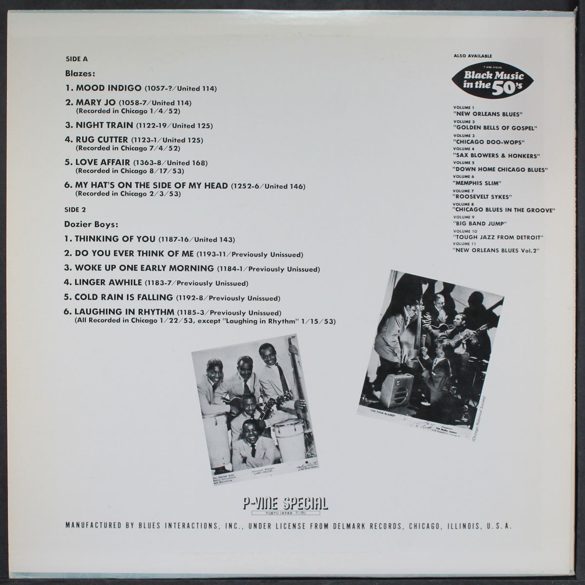 swingin' & singin' by BLAZES / DOZIER BOYS