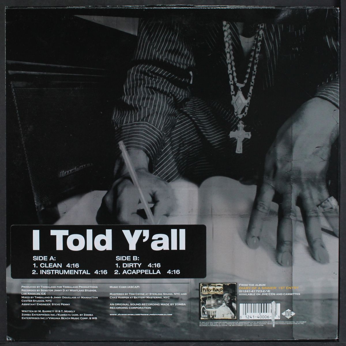 i told y'all (4 mixes) by PETEY PABLO