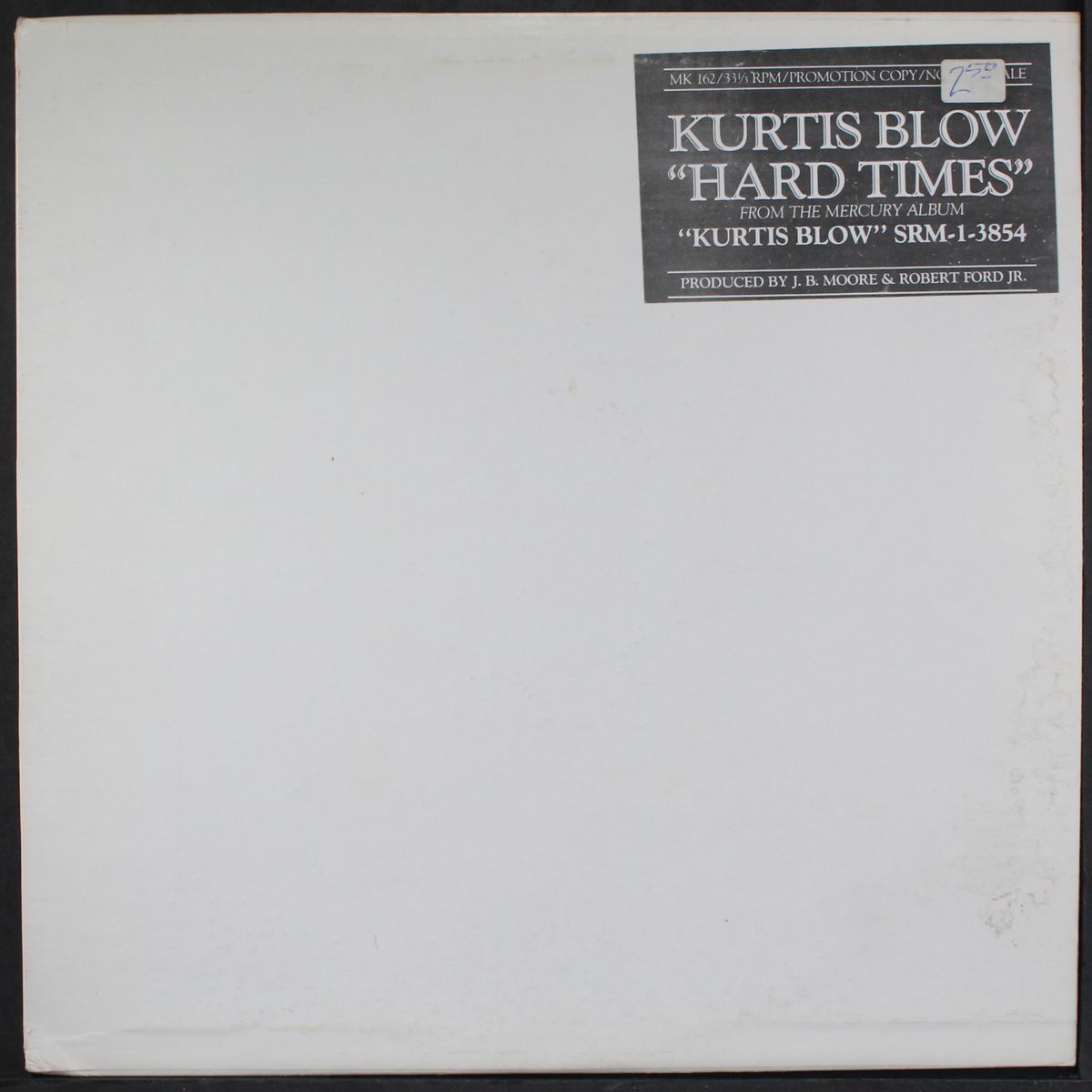 hard times / same by KURTIS BLOW