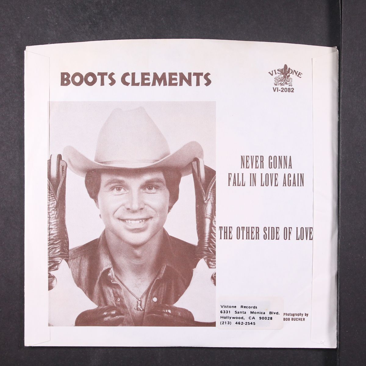 never gonna fall in love again by BOOTS CLEMENTS