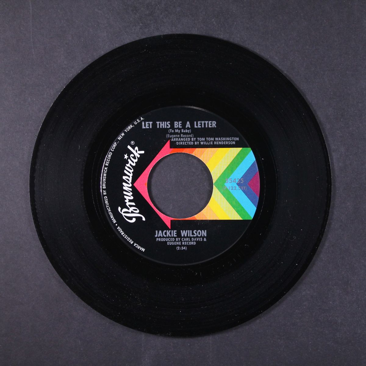 didn't i / let this be a letter by JACKIE WILSON