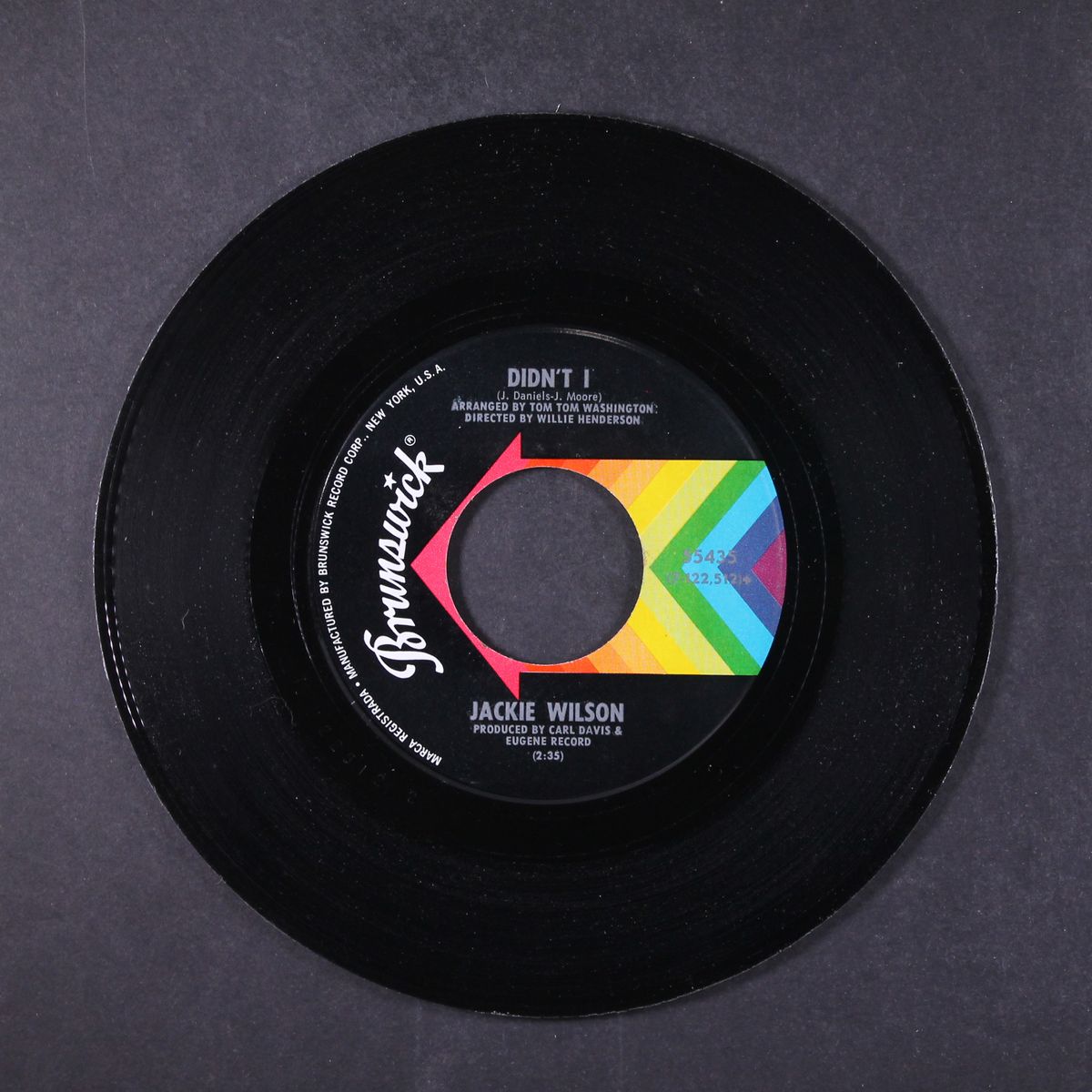 didn't i / let this be a letter by JACKIE WILSON