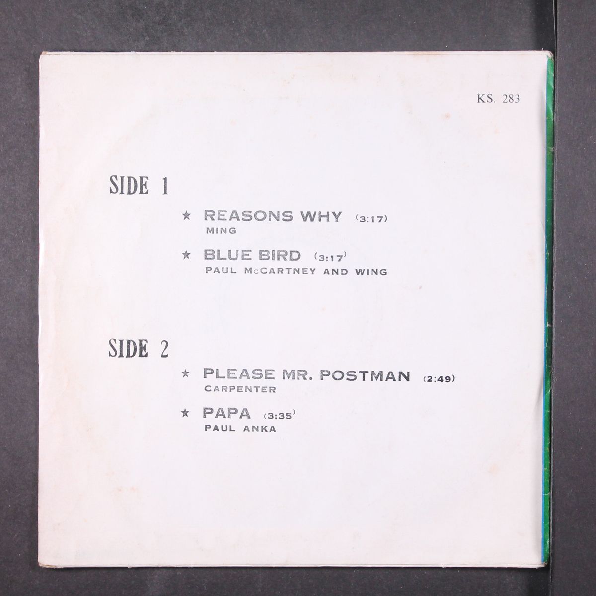 blue bird + 3 by PAUL MCCARTNEY & OTHERS