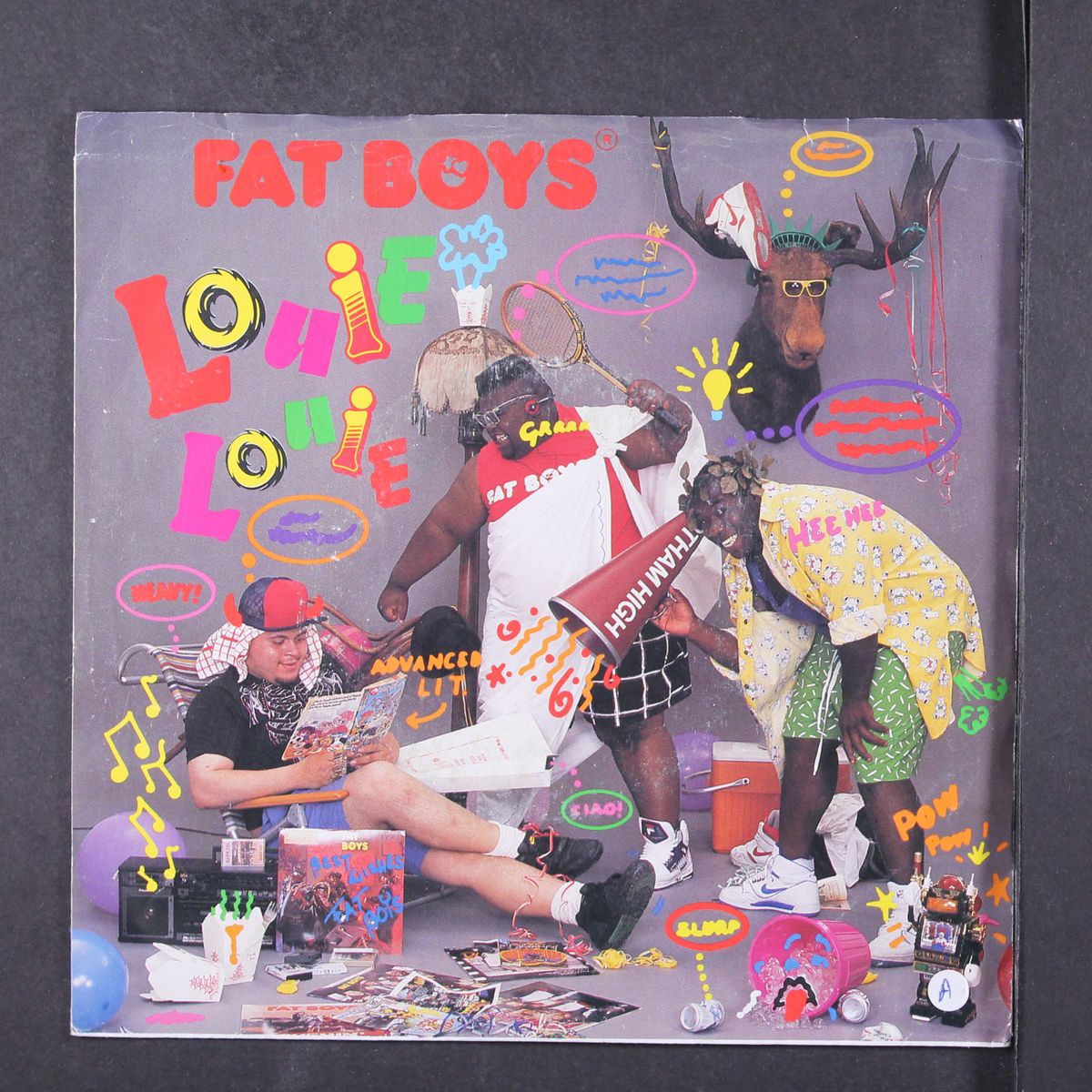 louie louie / all day over by FAT BOYS