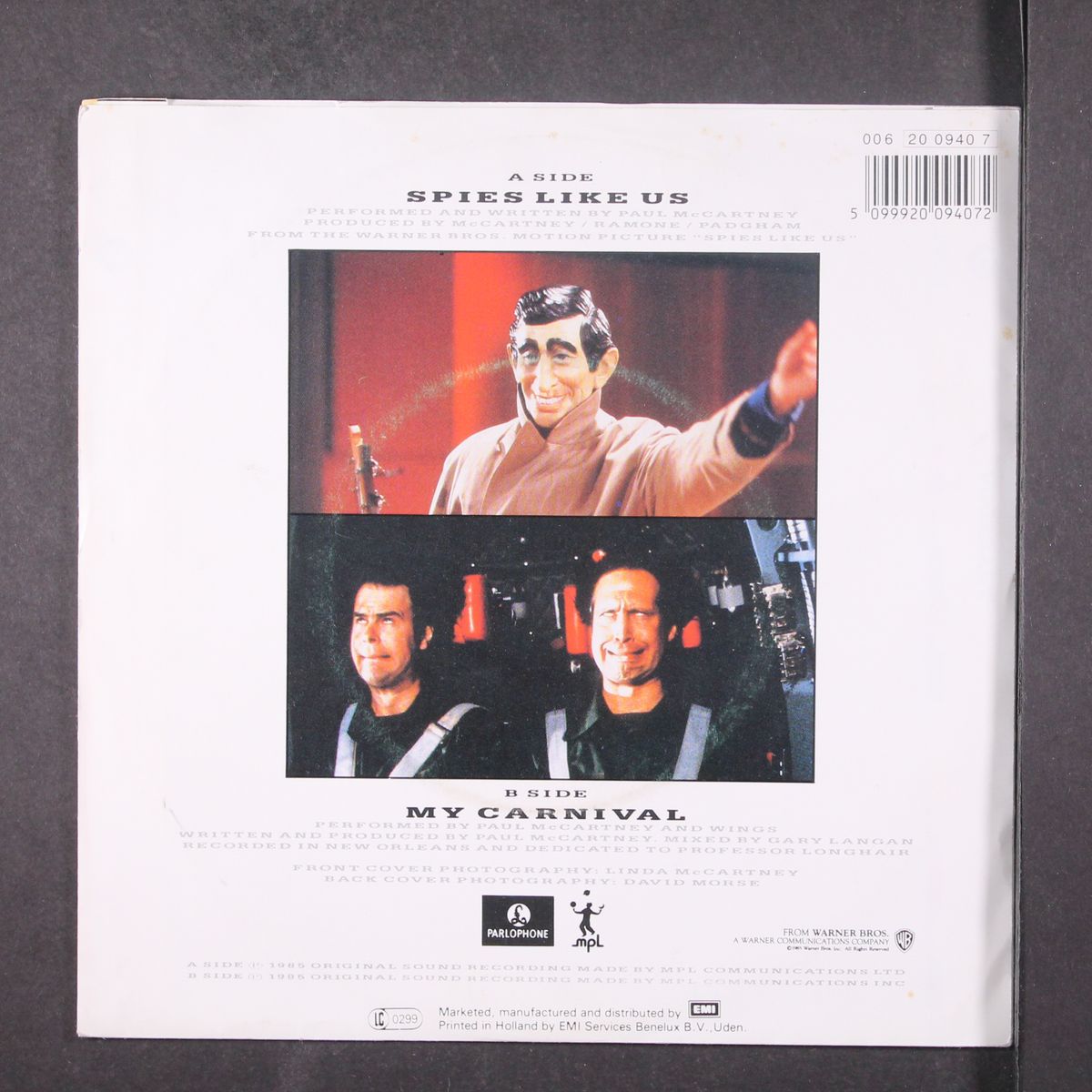 spies like us / same by PAUL MCCARTNEY