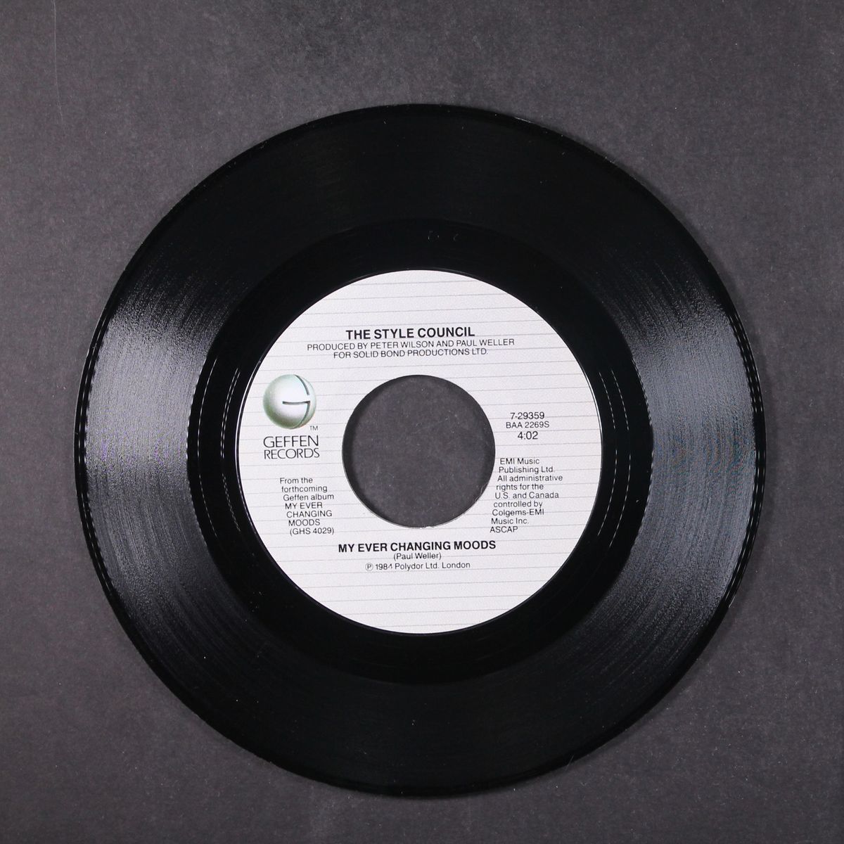 my ever changing moods / mick's company by STYLE COUNCIL