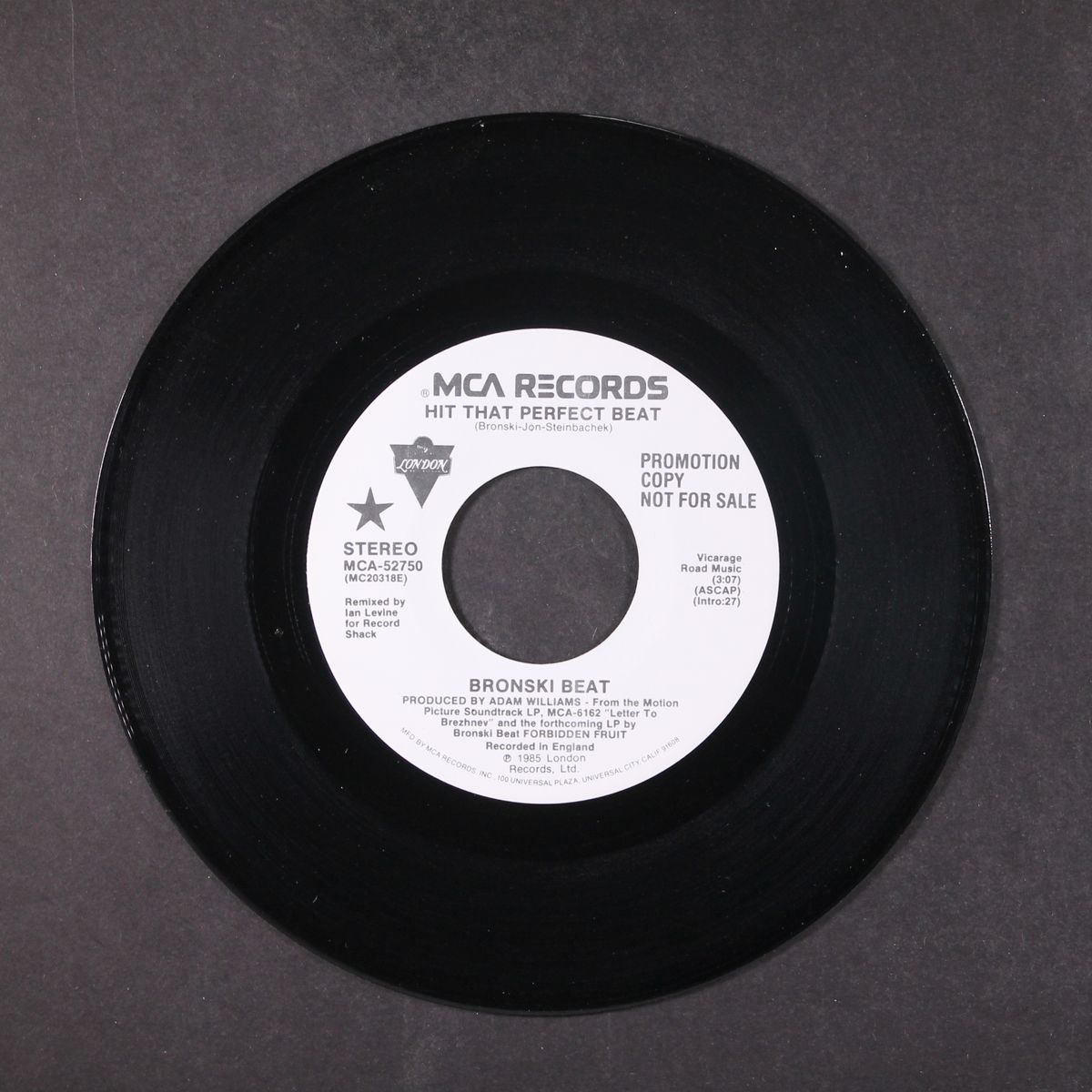 hit that perfect beat / same by BRONSKI BEAT