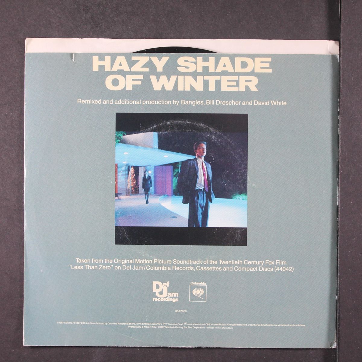hazy shade of winter / she's lost you by BANGLES / JOAN JETT