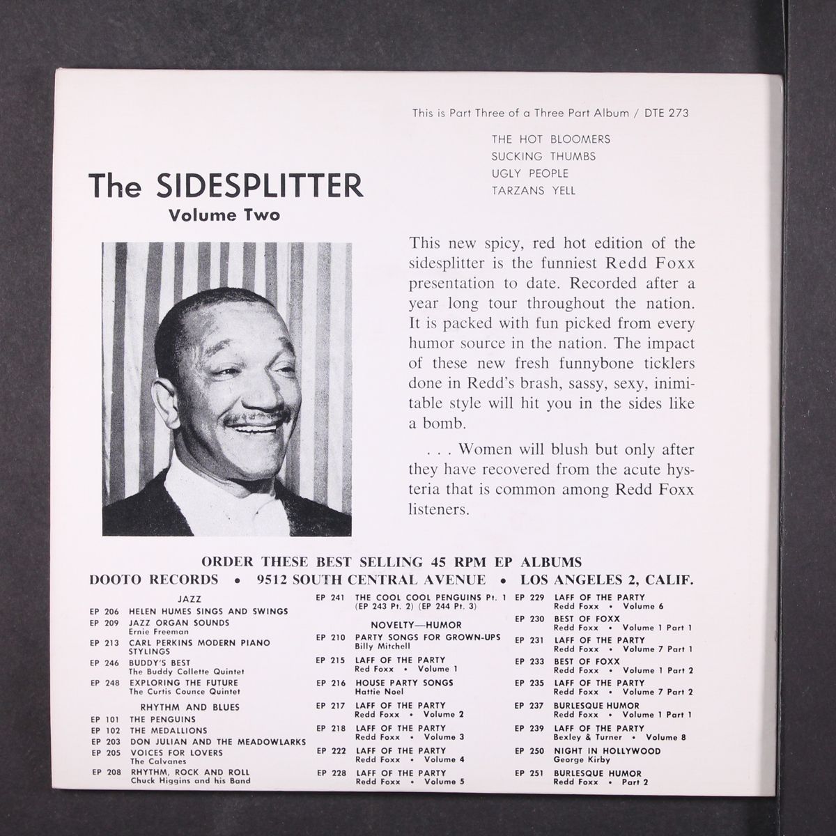 the side-splitter, vol. 2, part 3 by REDD FOXX