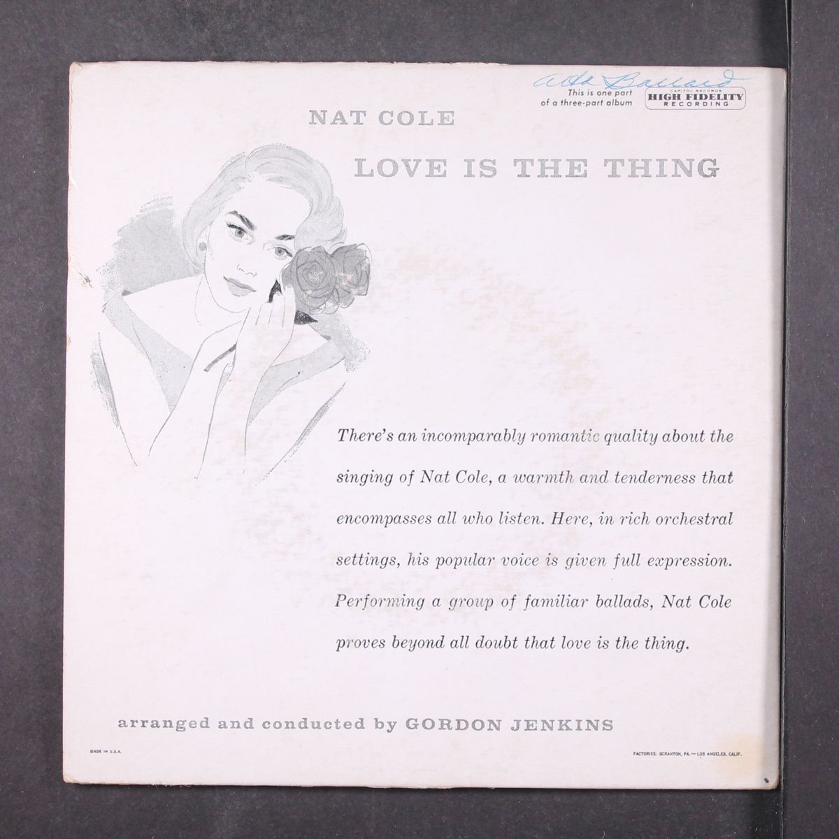 loce is the thing pt. 2 by NAT KING COLE