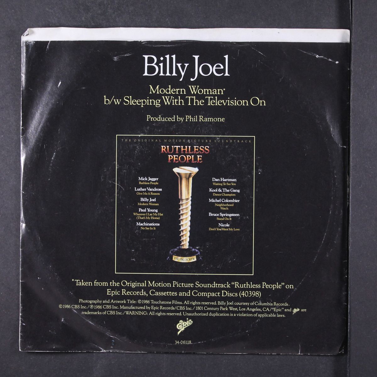 modern woman by BILLY JOEL