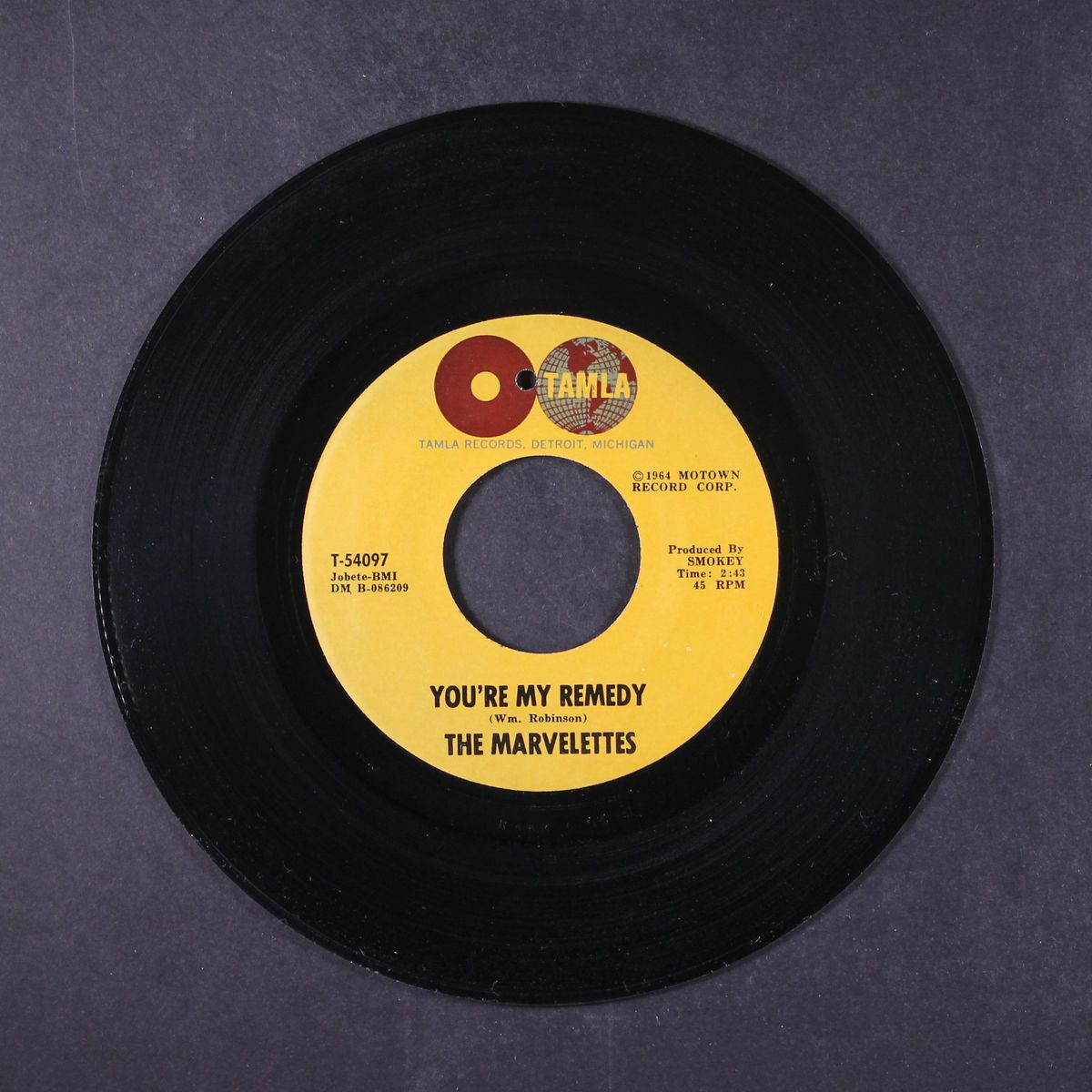 you're my remedy by MARVELETTES