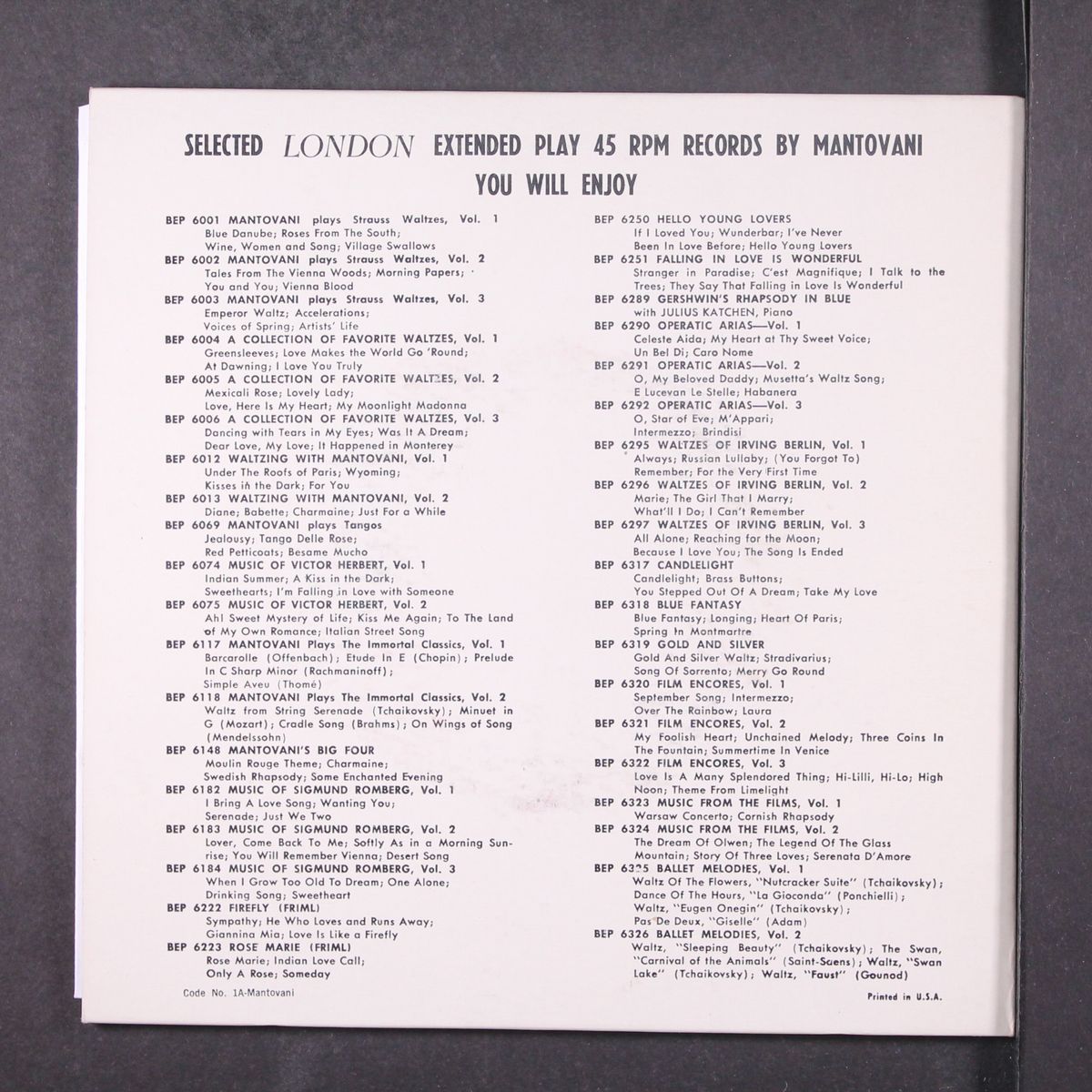 the world's favorite love songs, vol. 3 by MANTOVANI