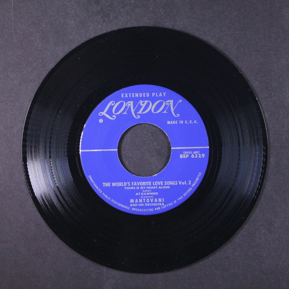 the world's favorite love songs vol. 2 by MANTOVANI