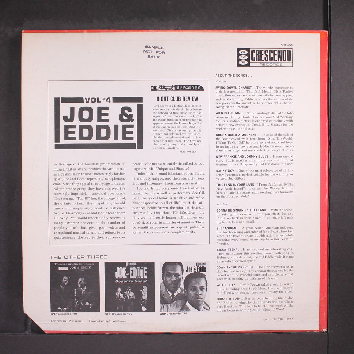 vol. 4 by JOE & EDDIE