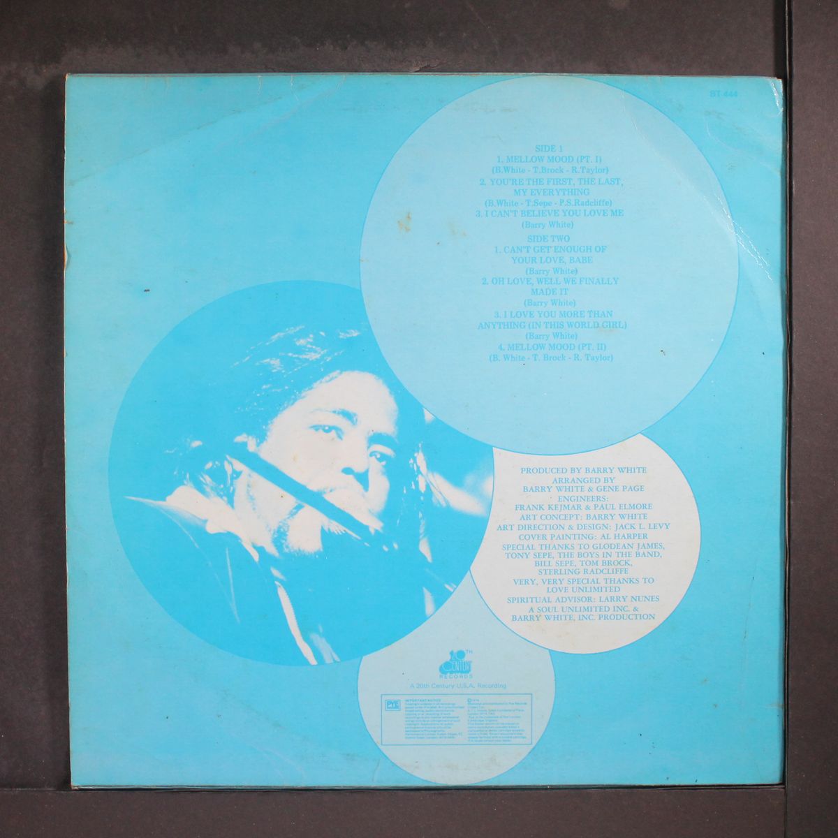 can't get enough by BARRY WHITE