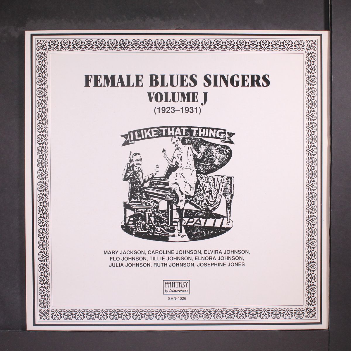 female blues singers volume j (1923-1931 ) by VARIOUS