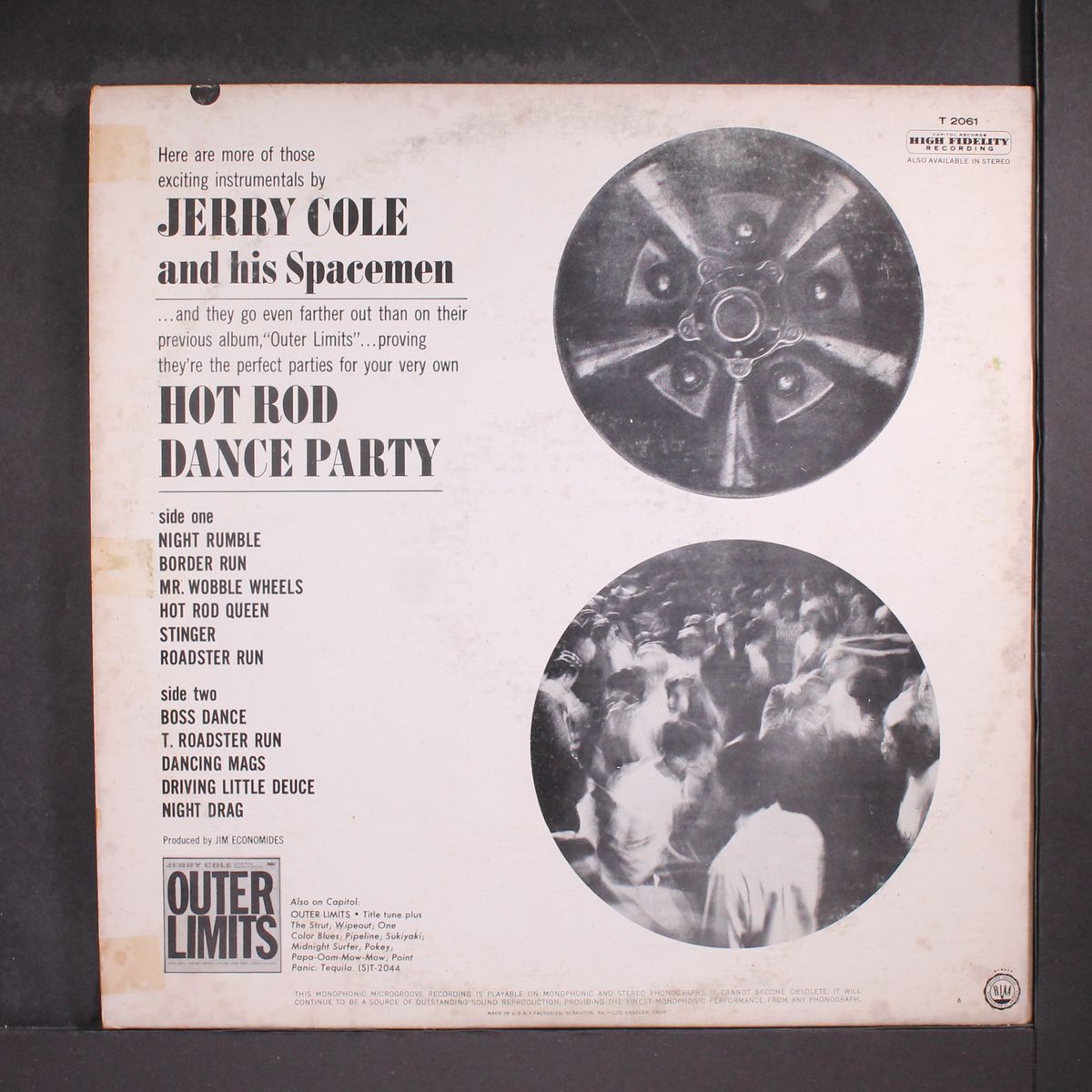 hot rod dance party by JERRY COLE & SPACEMEN