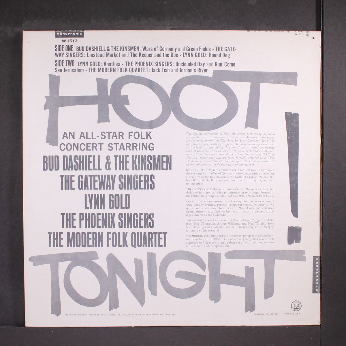 hoot tonight by VARIOUS
