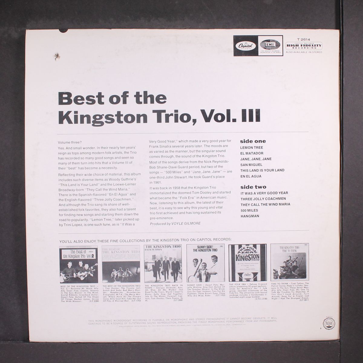 best of, vol. 3 by KINGSTON TRIO