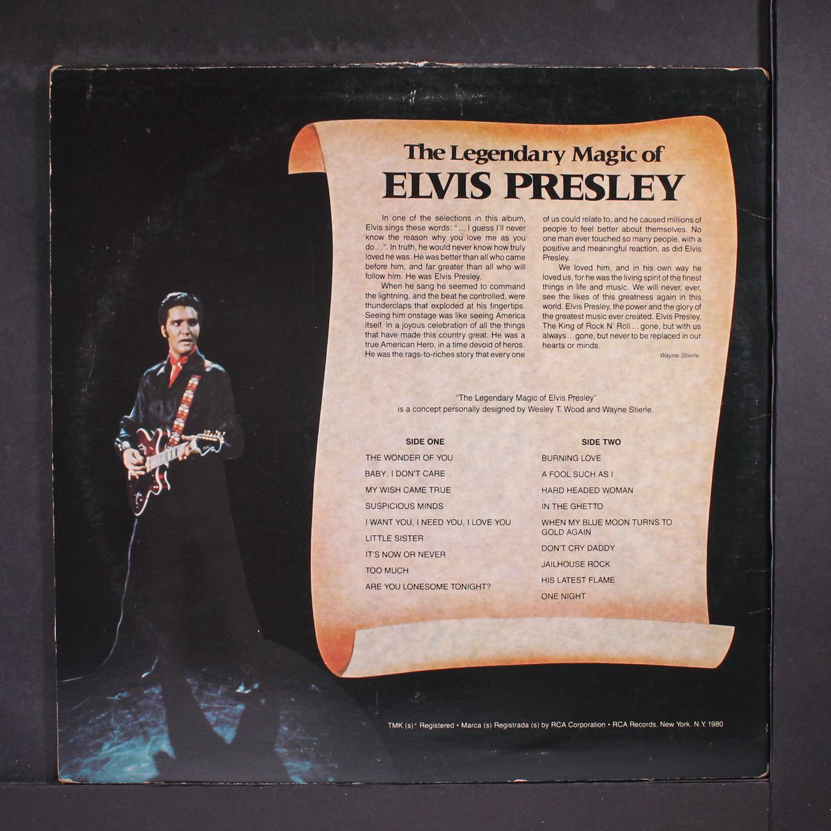 the legendary magic of by ELVIS PRESLEY
