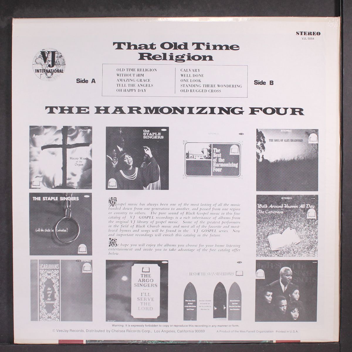 that old time religion by HARMONIZING FOUR