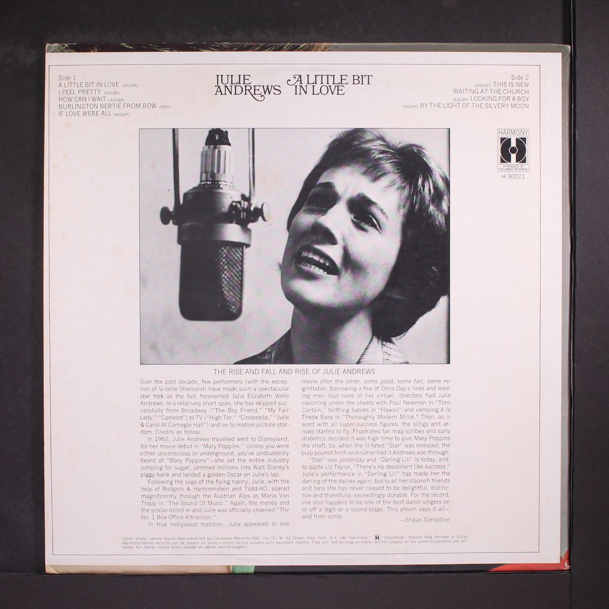 a little bit in love by JULIE ANDREWS