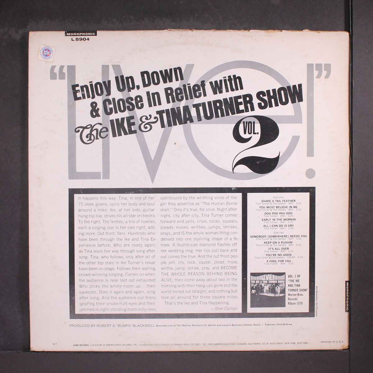 the ike & tina turner show, vol. 2 by IKE & TINA TURNER