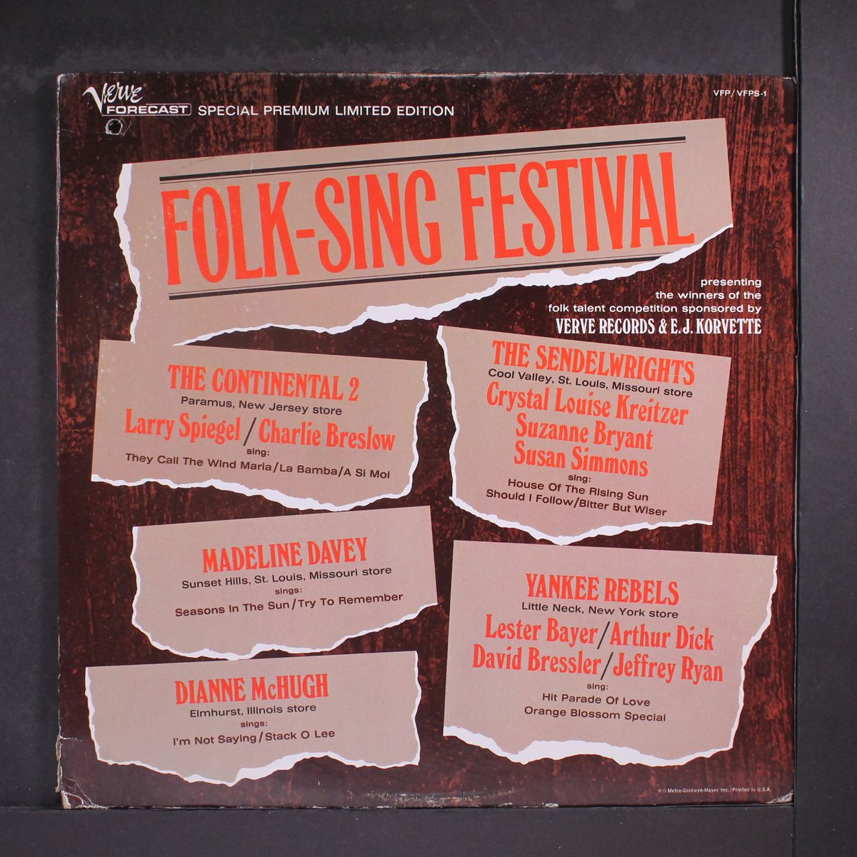 folk-sing festival by VARIOUS