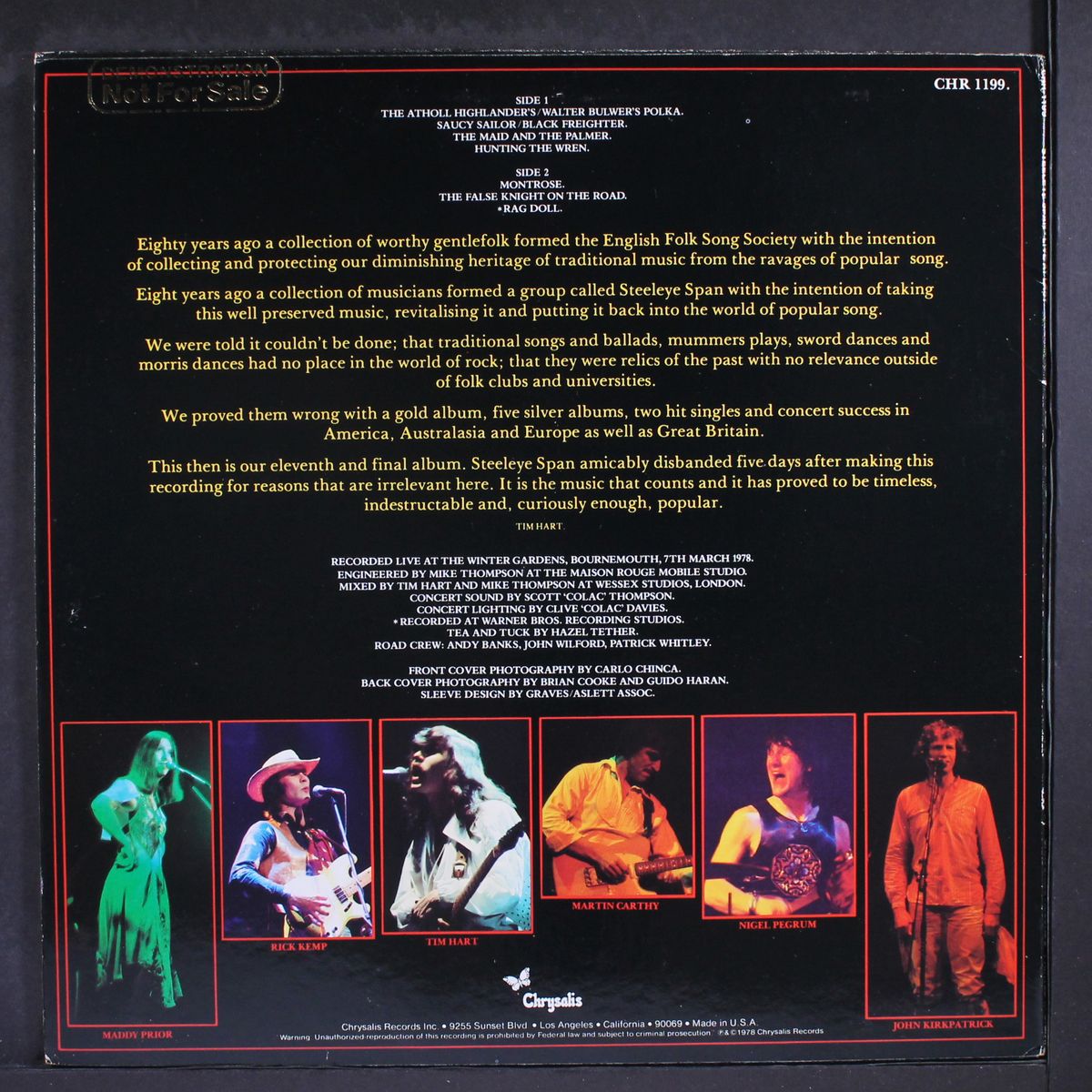 live at last! by STEELEYE SPAN