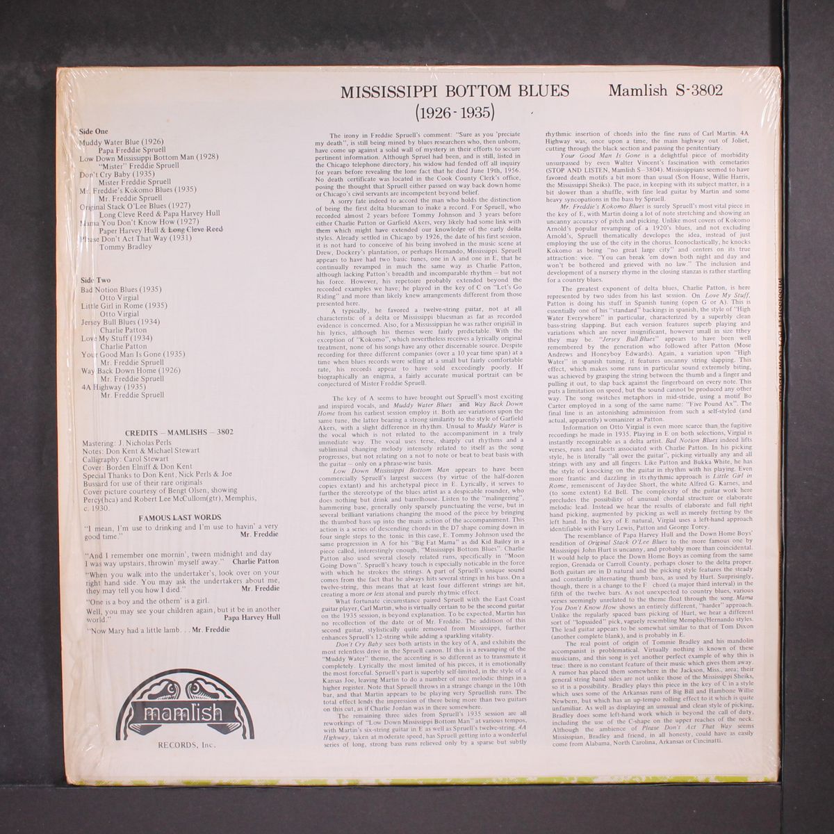 mississippi bottom blues by VARIOUS