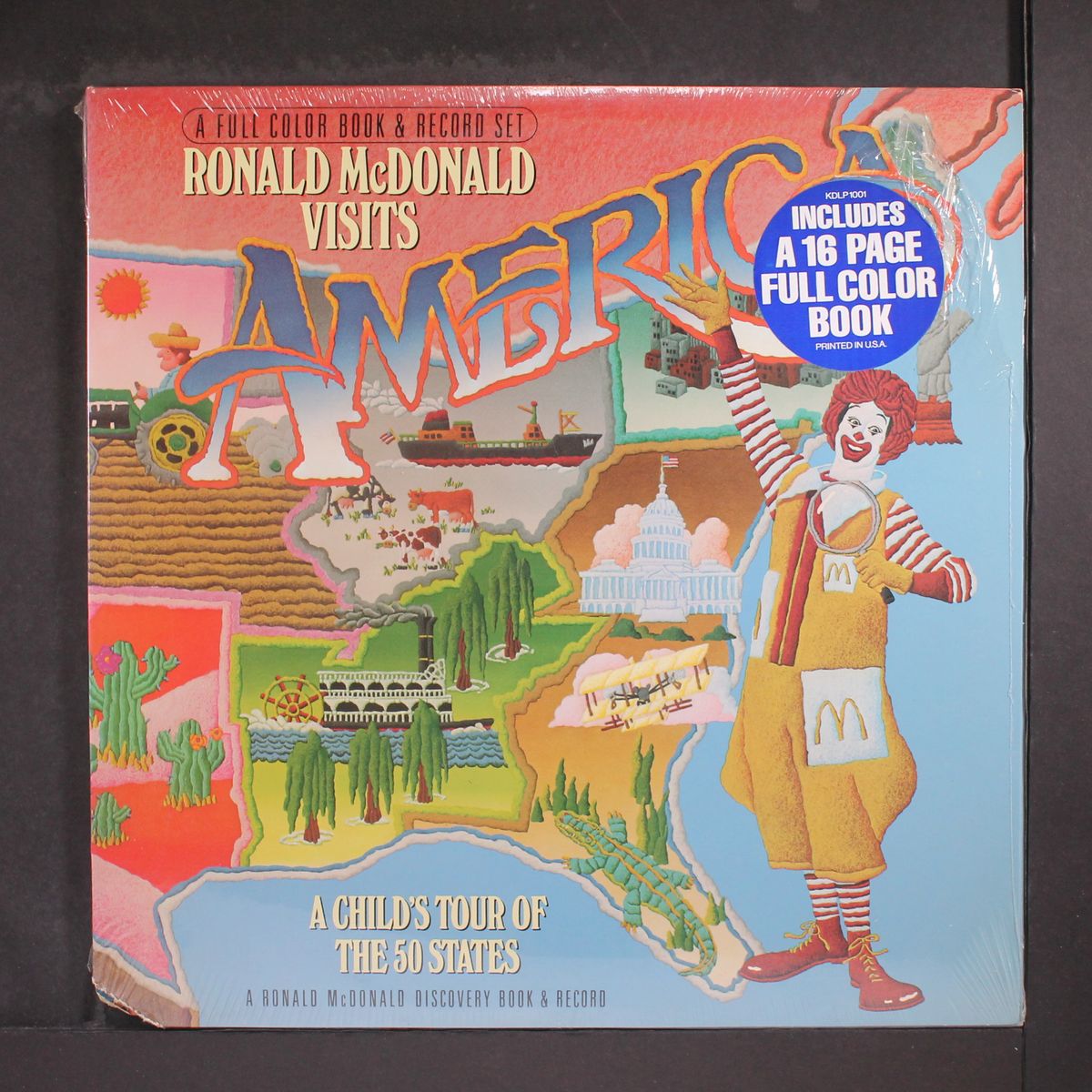 ronald mcdonald visits america by RONALD MCDONALD