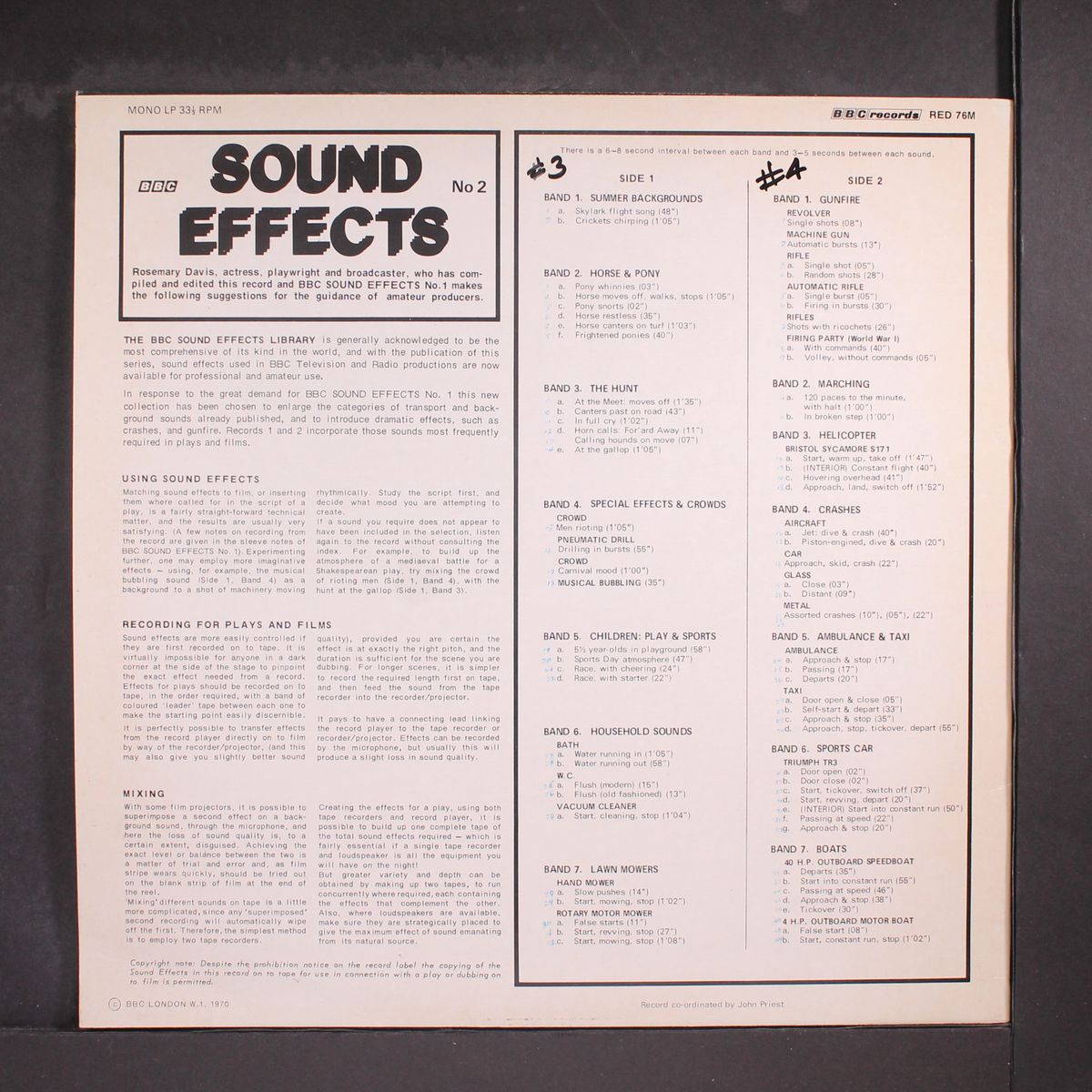 bbc sound effects no. 2 by SOUND EFFECTS