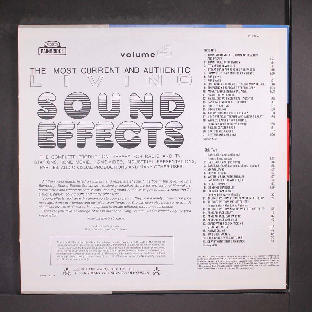 living sound effects vol. 4 by SOUND EFFECTS