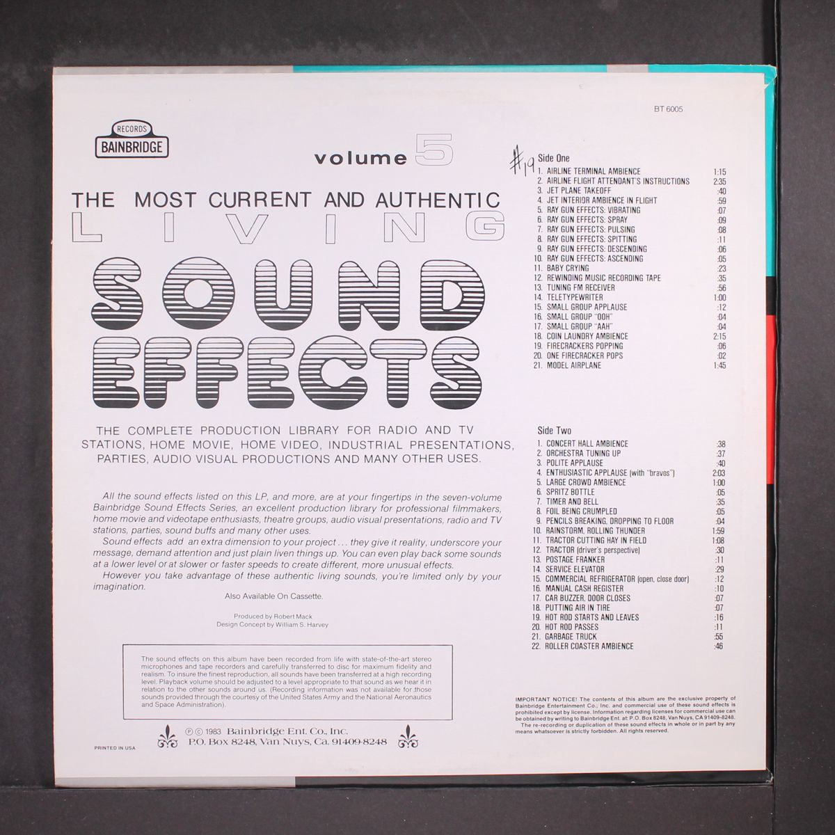 living sound effects vol. 5 by SOUND EFFECTS