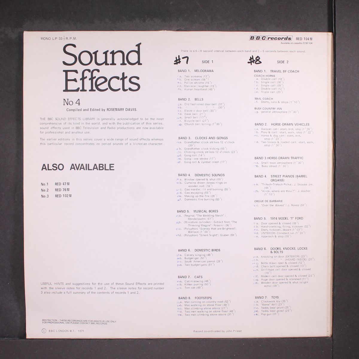 sound effects no. 4 by SOUND EFFECTS